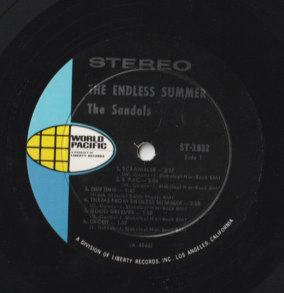 The Sandals : The Endless Summer (LP, Album)