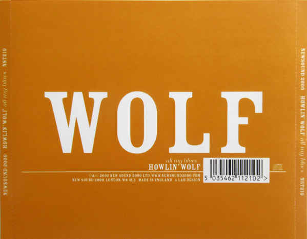 Howlin' Wolf : All My Blues (CD, Comp, RE)