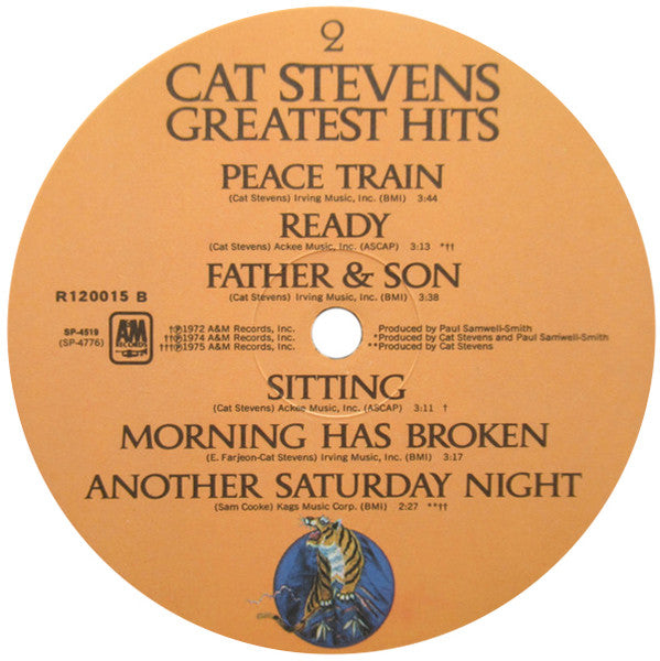 Cat Stevens : Greatest Hits (LP, Comp, Club, Ind)