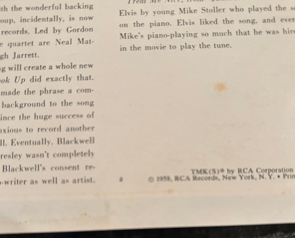 Elvis Presley : Elvis' Golden Records (LP, Comp, RE, PRC)