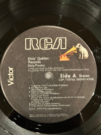 Elvis Presley : Elvis' Golden Records (LP, Comp, RE, PRC)