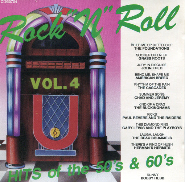Various : Rock 'N' Roll: Hits Of The 50's And 60's Vol. 4 (CD, Comp)