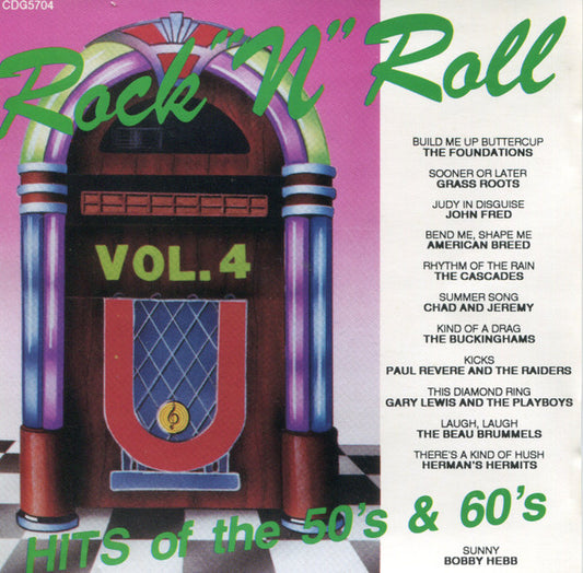 Various : Rock 'N' Roll: Hits Of The 50's And 60's Vol. 4 (CD, Comp)