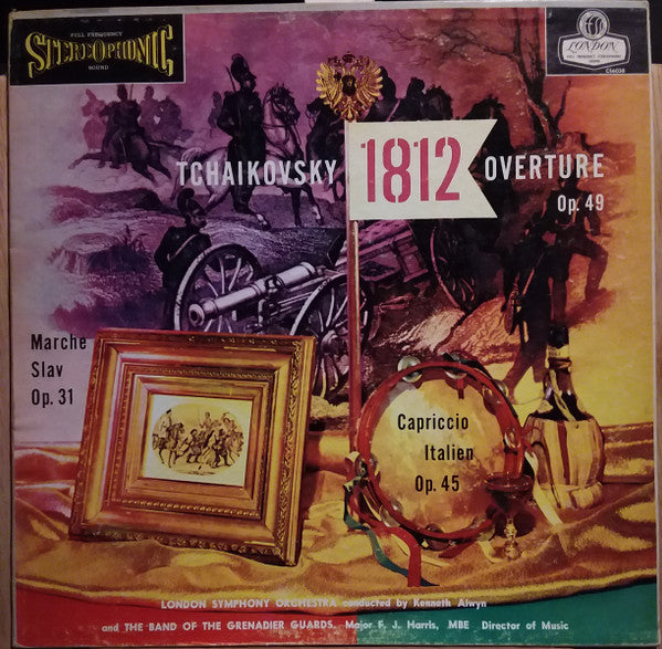 Tchaikovsky*, Kenneth Alwyn Conducting The London Symphony Orchestra : 1812 Overture · Capriccio Italien · Marche Slave (LP, Album)