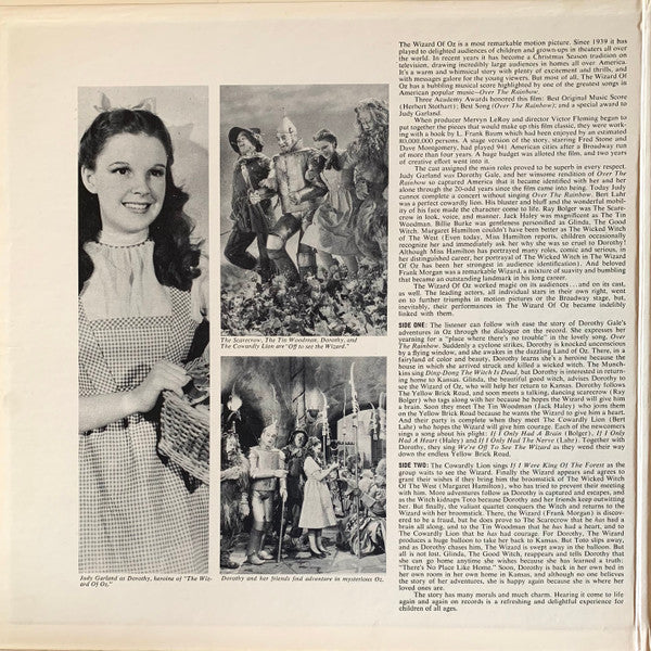 Various : The Wizard Of Oz - The Original Cast Album (LP, Album, Mono, RE)