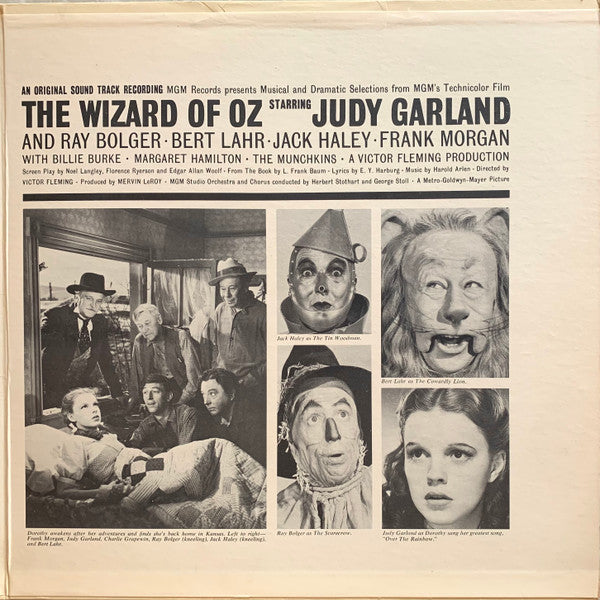 Various : The Wizard Of Oz - The Original Cast Album (LP, Album, Mono, RE)