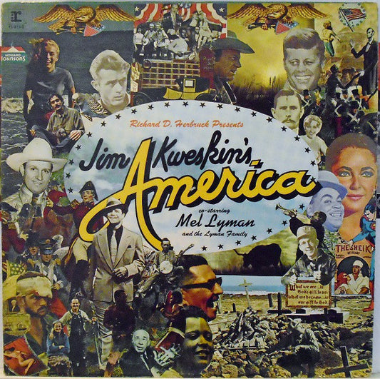Richard D. Herbruck, Jim Kweskin Co-Starring Mel Lyman And  The Lyman Family : Jim Kweskin's America  (LP, Album, Promo)
