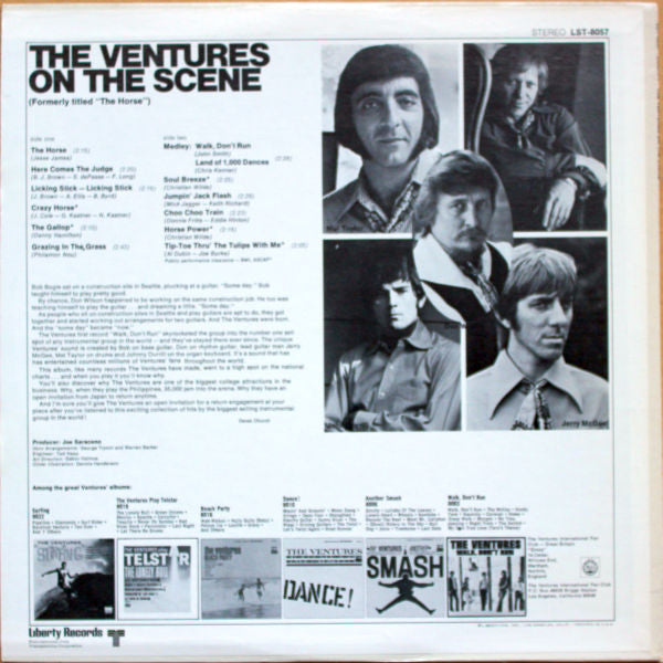 The Ventures : On The Scene (LP, Album, RE)