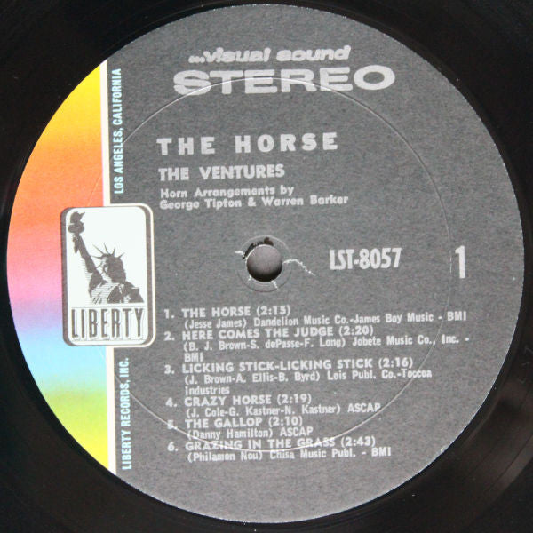 The Ventures : On The Scene (LP, Album, RE)