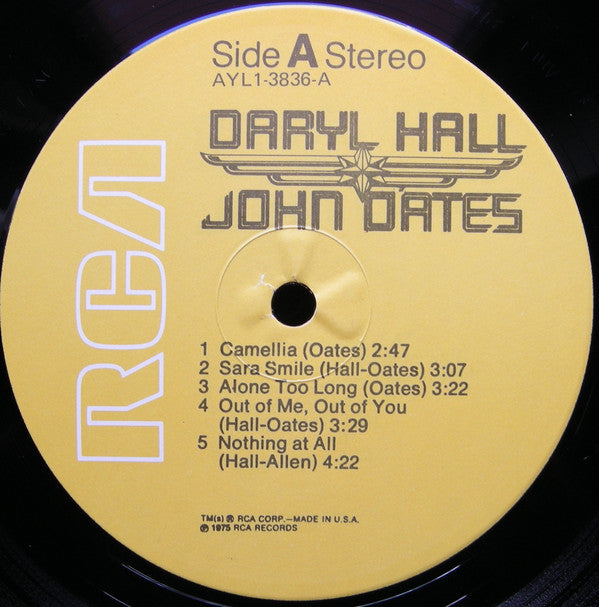 Daryl Hall & John Oates : Daryl Hall & John Oates (LP, Album, RE)
