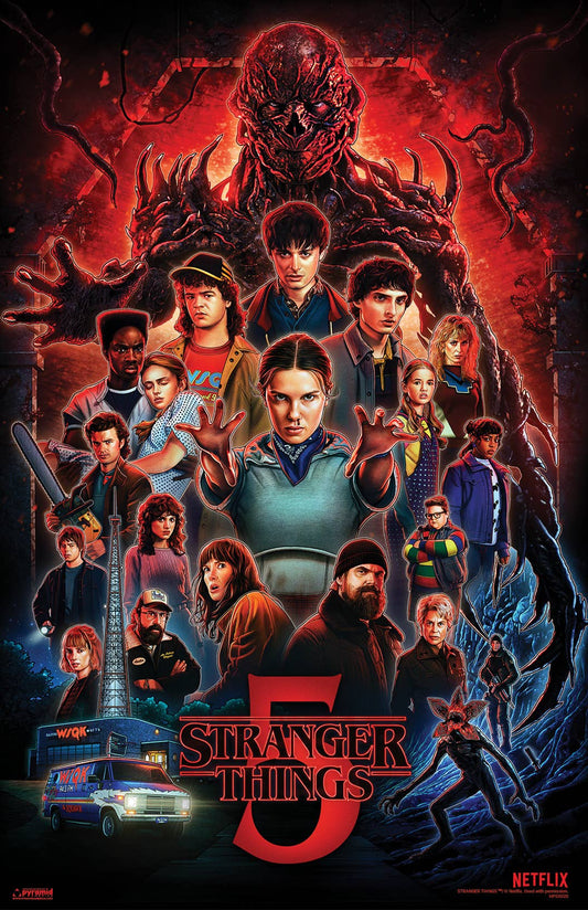 Stranger Things 5 11" x 17" Poster
