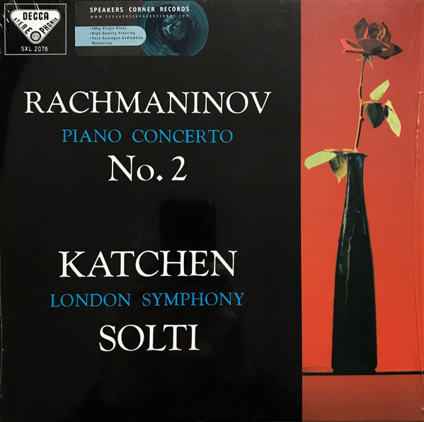 Rachmaninov*, Katchen*, London Symphony*, Solti* : Piano Concerto No. 2 (LP, Album, RE, RM, 180)