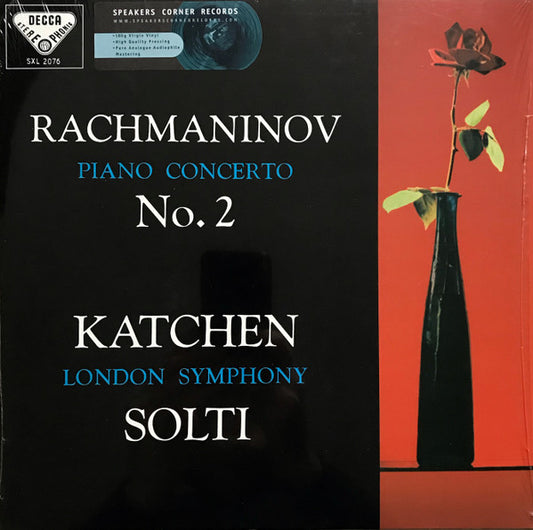 Rachmaninov*, Katchen*, London Symphony*, Solti* : Piano Concerto No. 2 (LP, Album, RE, RM, 180)