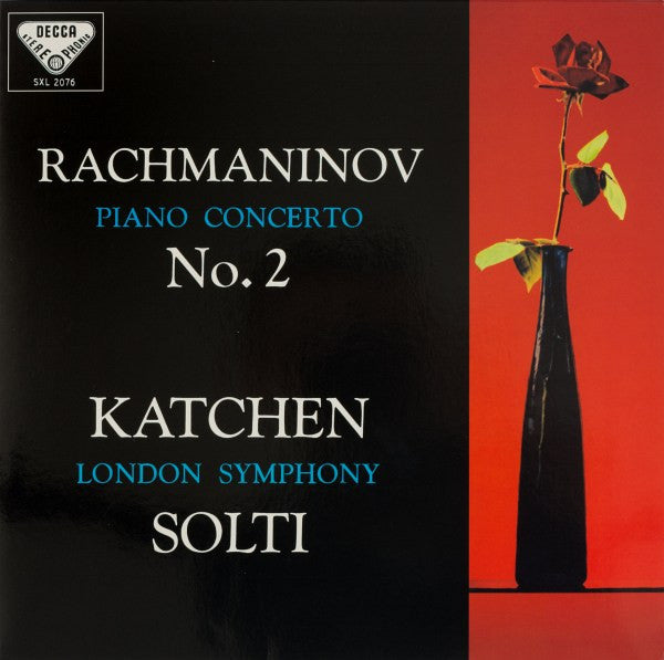 Rachmaninov*, Katchen*, London Symphony*, Solti* : Piano Concerto No. 2 (LP, Album, RE, RM, 180)