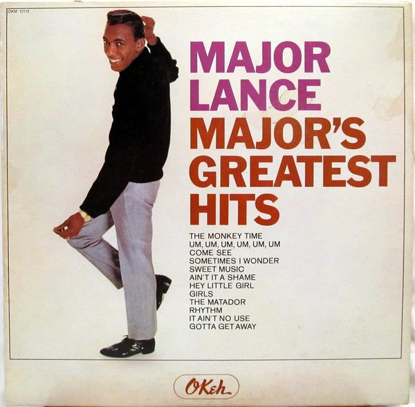 Major Lance : Major's Greatest Hits (LP, Comp, Mono)