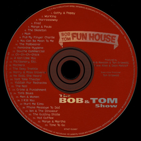 Bob & Tom : Fun House (CD, Album, DAD)