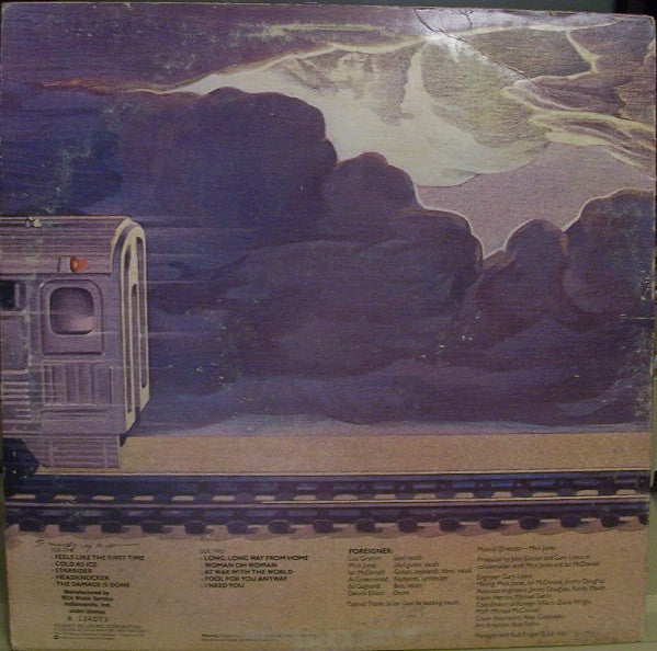 Foreigner : Foreigner (LP, Album, Club, Spe)