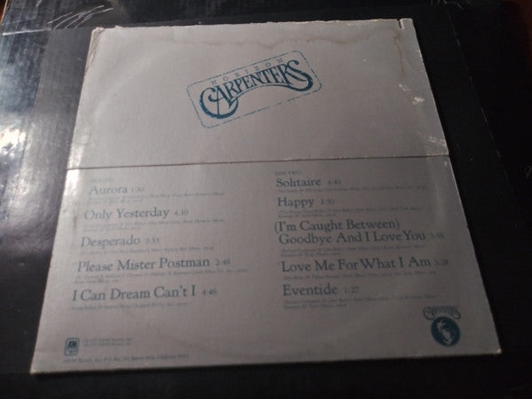 Carpenters : Horizon (LP, Album, Ter)