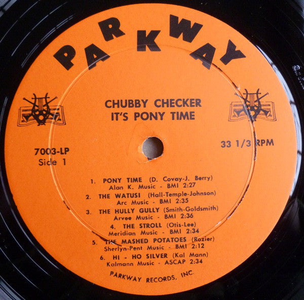 Chubby Checker : It's Pony Time (LP, Album, Mono)