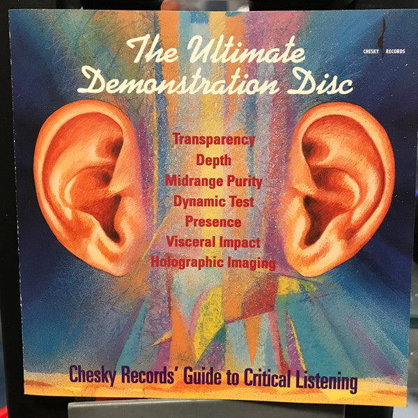 Various : The Ultimate Demonstration Disc (The Chesky Guide To Critical Listening) (CD, Comp)