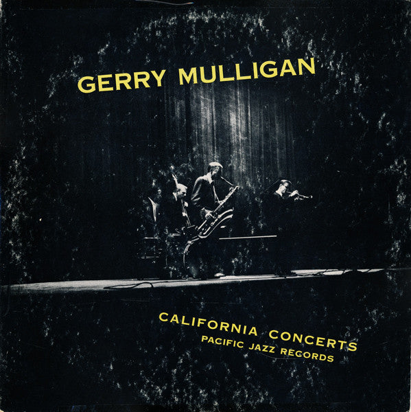 Gerry Mulligan : California Concerts (LP, Album, Mono)