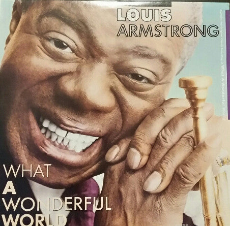 Louis Armstrong : What A Wonderful World (LP, RM, Glo)