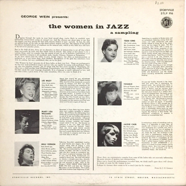 Various : The Women In Jazz (LP, Comp)