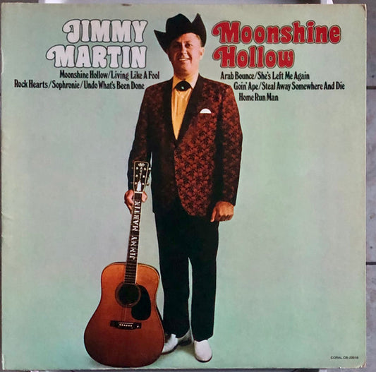 Jimmy Martin : Moonshine Hollow (LP, Glo)