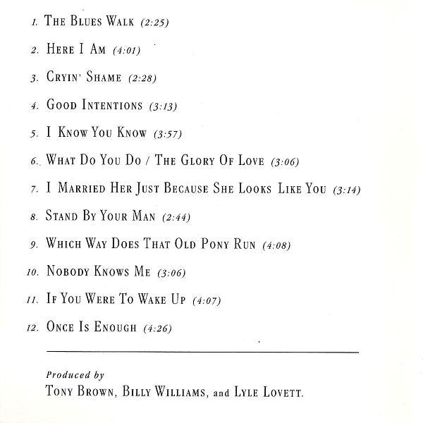 Lyle Lovett And His Large Band : Lyle Lovett And His Large Band (CD, Album, Club, BMG)