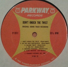 Chubby Checker Also Featuring The Dovells / The Carroll Brothers* / Dee Dee Sharp : Don't Knock The Twist - Original Soundtrack Recording (LP, Mono)