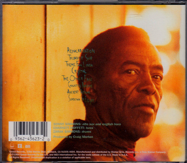 Sonny Simmons : Ancient Ritual (CD, Album)