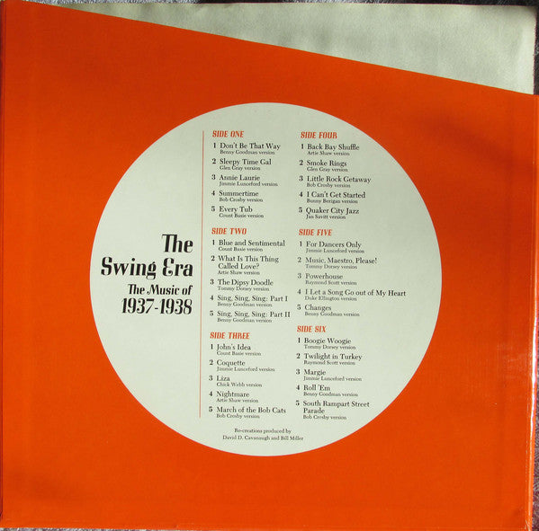 Various : The Swing Era: The Music Of 1937-1938: Vintage Years Of Humor (3xLP, Comp + Box)