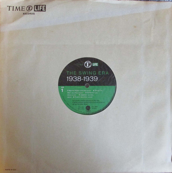 Various : The Swing Era: The Music Of 1938-1939: Where Swing Came From (3xLP, Comp + Box)