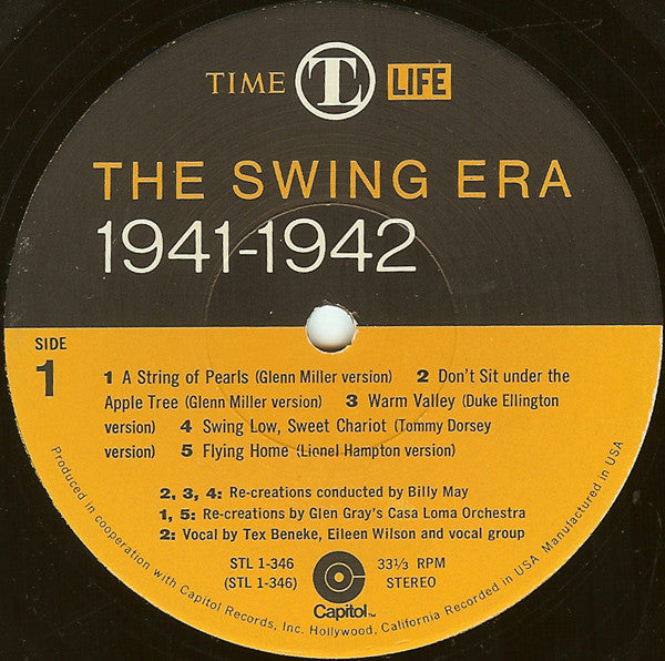Various : The Swing Era: The Music Of 1941-1942: Swing As A Way Of Life (3xLP, Comp + Box)