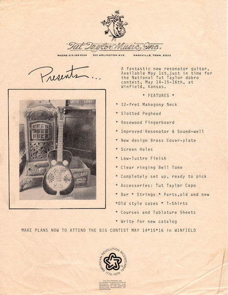 Tut Taylor : Dobrolic Plectral Society (LP, Album)