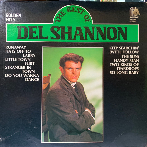 Del Shannon : Golden Hits/The Best Of Del Shannon (LP, Comp)