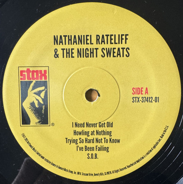 Nathaniel Rateliff & The Night Sweats* : Nathaniel Rateliff & The Night Sweats (LP, Album, RE, Bla)
