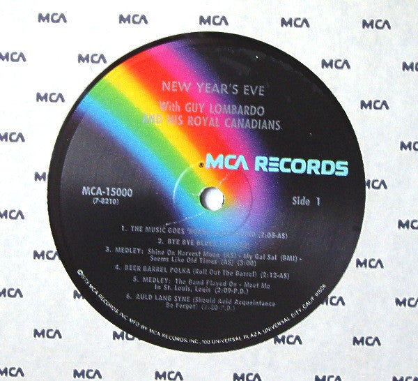Guy Lombardo And His Royal Canadians : New Year's Eve (LP, Album, RE)