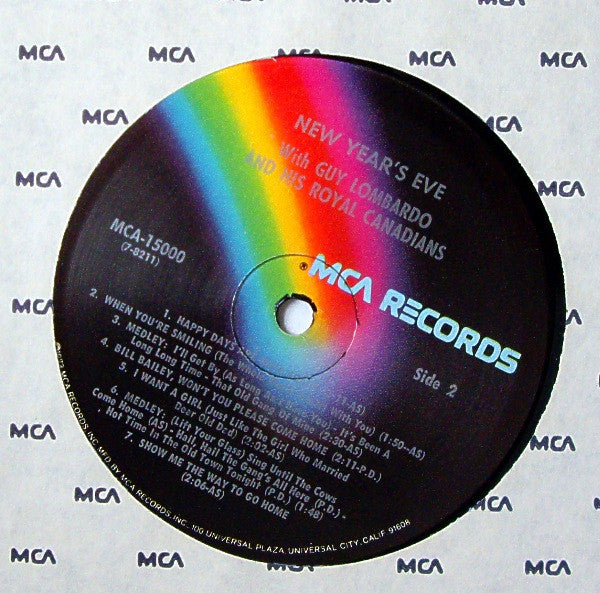 Guy Lombardo And His Royal Canadians : New Year's Eve (LP, Album, RE)