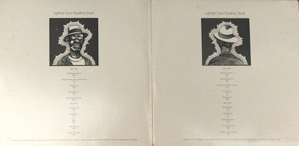 Lightnin' Hopkins : Lightnin'! (2xLP, RE)