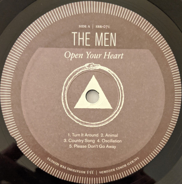 The Men (2) : Open Your Heart (LP, Album)