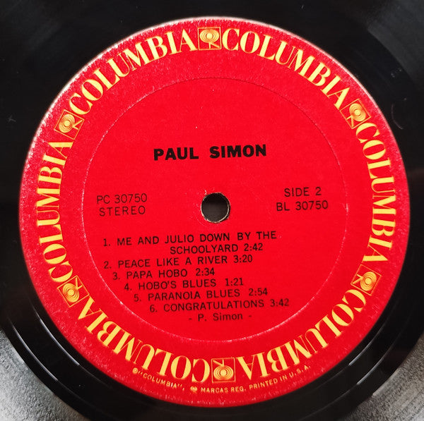 Paul Simon : Paul Simon (LP, Album, RE, Ter)