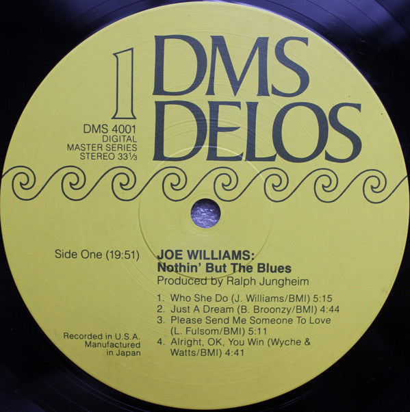 Joe Williams With Red Holloway & His Blues All-Stars : Nothin' But The Blues (LP, Album)