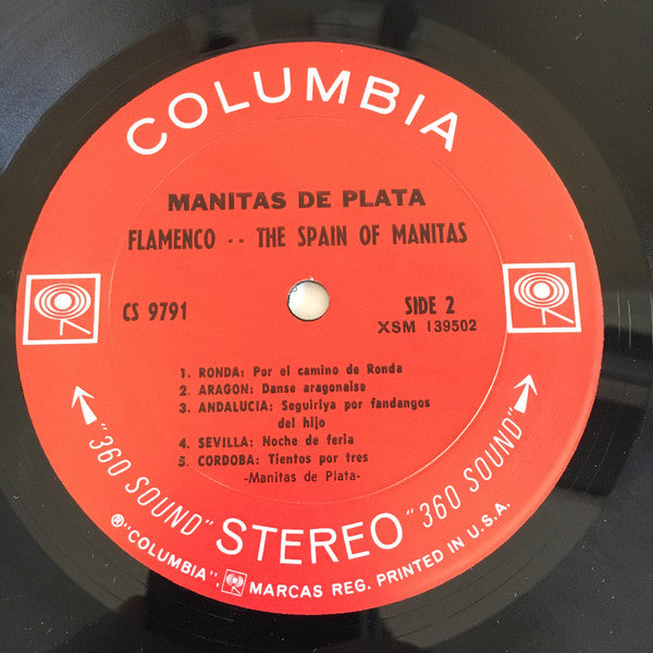 Manitas De Plata : Flamenco - The Spain Of Manitas (LP)