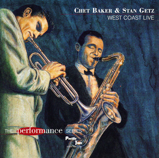 Chet Baker & Stan Getz : West Coast Live (2xCD, Comp)