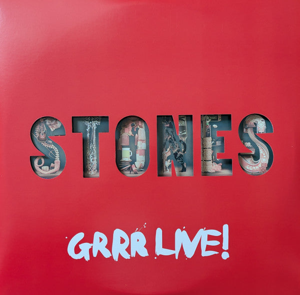 Stones* : Grrr Live!  (3xLP, Whi)