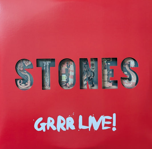 Stones* : Grrr Live!  (3xLP, Whi)