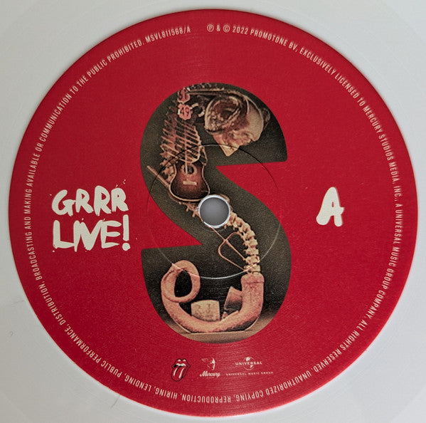 Stones* : Grrr Live!  (3xLP, Whi)