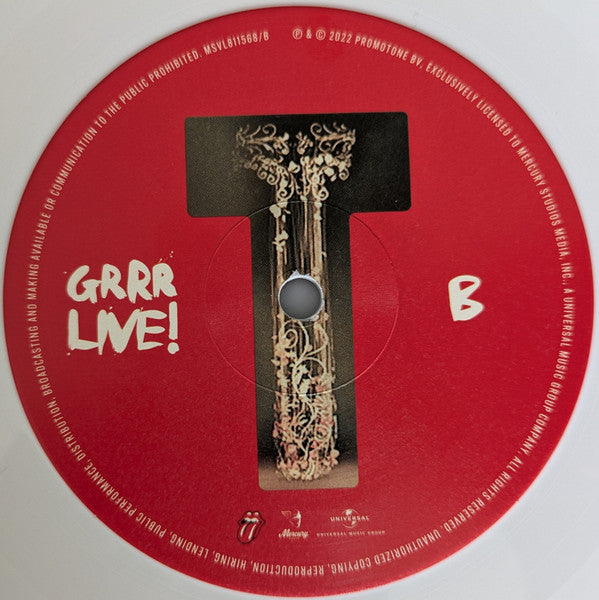 Stones* : Grrr Live!  (3xLP, Whi)