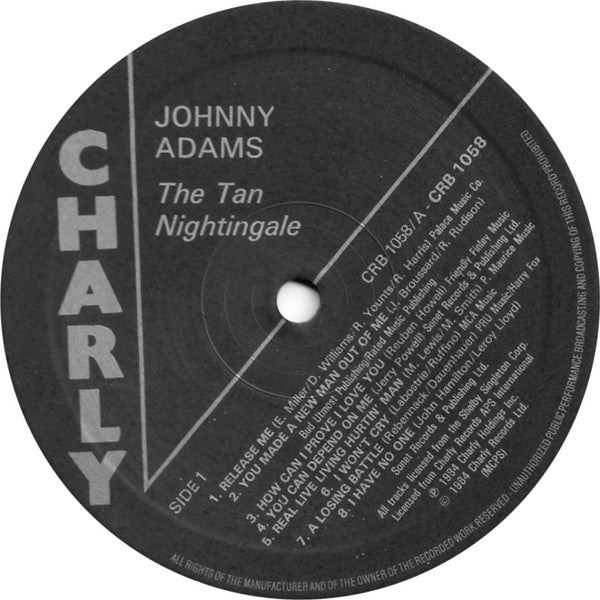 Johnny Adams : The Tan Nightingale (LP, Comp)